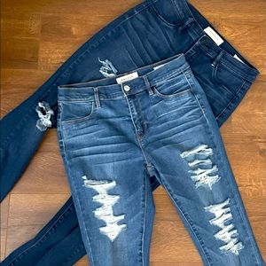 2 Pairs of Ripped Pacsun Jeans